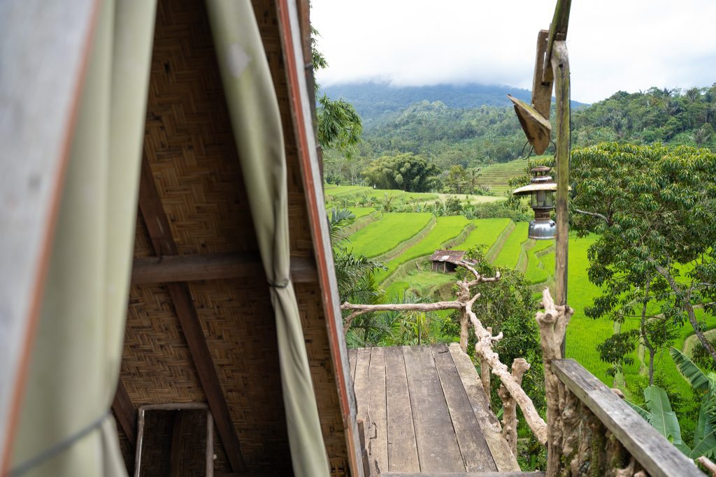 Bali Beyond - Views from one of our camping spots. Camino Bali, Great Bali Trekking