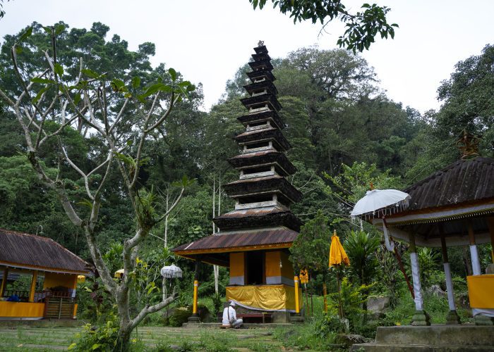 Trekking Bali Tour -Temple seen on one of Wicked Adventures overnight trekking trips